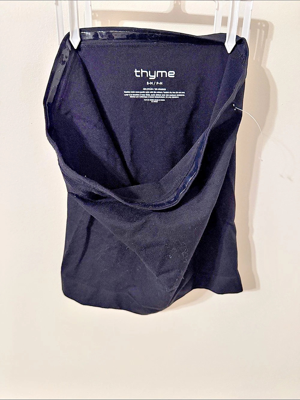 thyme belly band Black Size S-M / P-M Like New